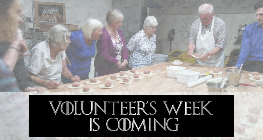 AgeUKSomerset's tweet photo. Would you be interested in hosting an event for #volunteersweek in June? This involves days out to thank our volunteers for their hard work and commitment. Last year, we were kindly welcomed by Clarks @theshoemuseum for a tour. Please visit https://t.co/dxJEQO3wP6 for details https://t.co/Tp4hsTnCCv