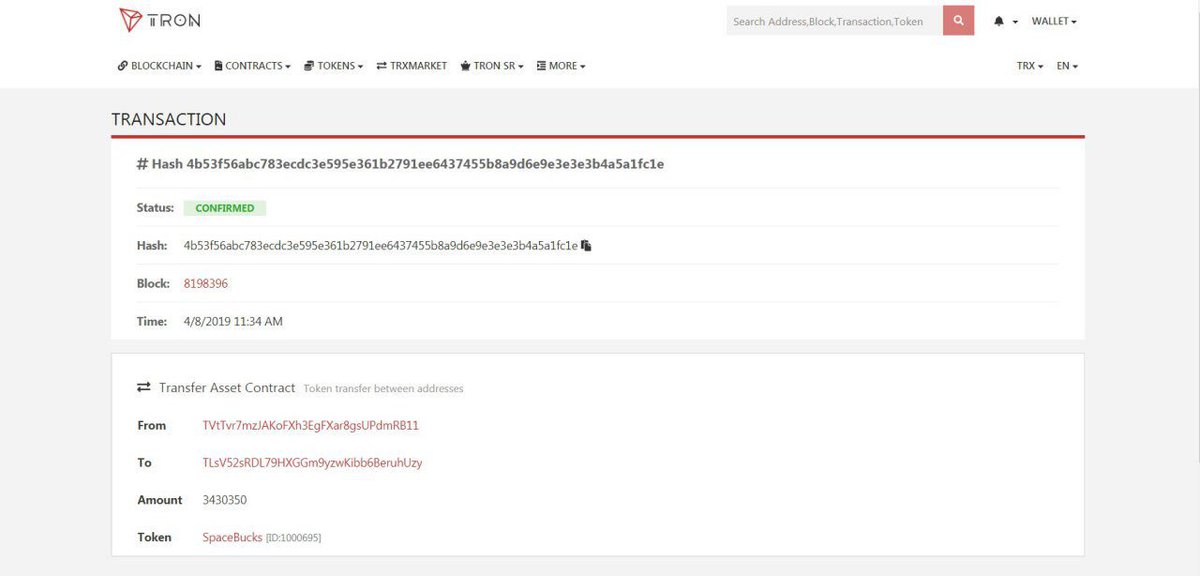 OfficialSxb's tweet photo. We are a few days late with the March #coinburn, but better late than never. 3.43M tokens have been sent to the #TRX #blackhole address this month. That makes over 10M tokens burned so far for FY19.
#crypto #SXB #TRON #SpacialAnalytics

https://t.co/InTdRgNh4I https://t.co/QpOv46aHH7