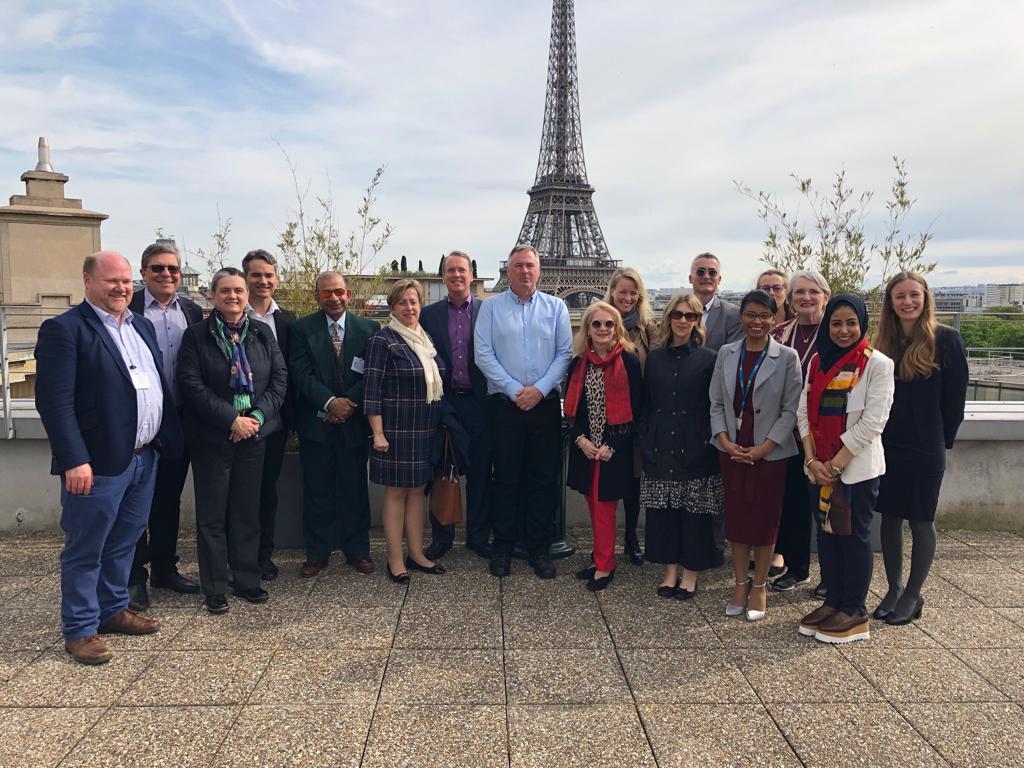 LucasBoudet's tweet photo. @AdvertisingEASA the @iccwbo Commission on Marketing & Advertising. Presenting EU legislative and institutional updates. Disinformation, A.I. Consumer laws & #AVMSD. Great discussions. #iCCCode #marketing #advertising #privacy #children #food #content great group. https://t.co/gA6IaV39wH