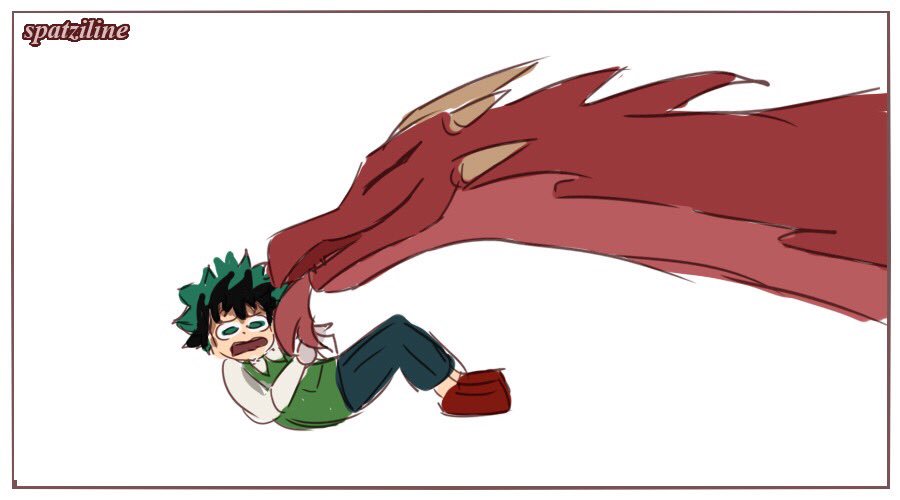 Dragon Love~ <3 #BokuNoHeroAcademia #BNHA #kirideku #kiridekuweek2k19 