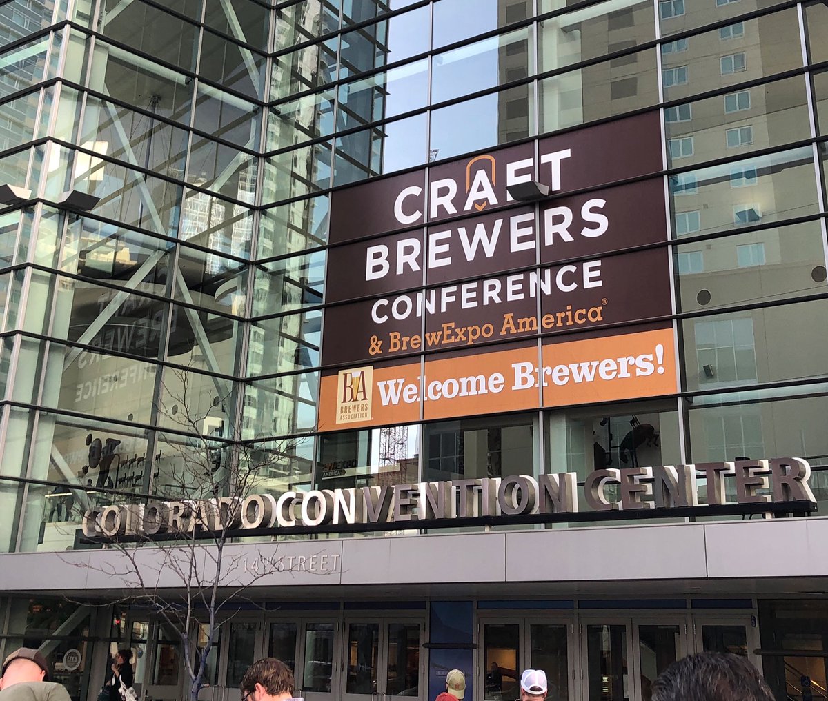 BreweriesinPA's tweet photo. Day 1 of @BrewersAssoc Craft Beer Conference has started!
Follow along on our stories as we walk around the convention center, meet with people, and meet up with your favorite PA Breweries out here!
#CraftBrewersCon #cbcdenver #cbcdenver2019 #brewersassociation https://t.co/55snFMiTjU