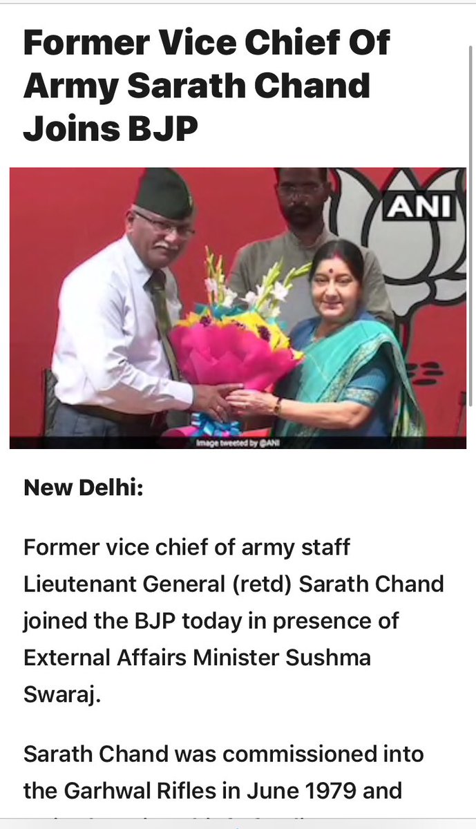 OliveGrin17's tweet photo. @PunamIndian @akmpnm2004 @manmohan16 @kayjay34350 @WoodCheat @sandythapar @ChatyTheCheetah @vigoDoon @Warrior_Mukul @DefenceMinIndia @nsitharaman @adgpi @IAF_MCC @indiannavy @SpokespersonMoD @HQ_IDS_India @BrigMahalingam @kakar_harsha @SinghNavdeep @vikramwkarve @Jaykaul @PashaSehgal @jessisajan @cmseth1 @just_1_singh @MajorPoonia @Neeraj7888 @SmritiRDas1 @DrSubhashMoS @tksapru @ArunBajpai @SushilBhasin @BJP4India @PMOIndia @narendramodi @ColTekpal @ajitbhinder @BhatiaSabeer @rajnathsingh @AmitShah @Admiral_DKJoshi @BKanad @narry13 @NilendraKumar2 @Pkd5Dharmani @kaypeekps75 @ibdutt @AK7CAV @DADCGDA Mil Gernrls joining politics is perhaps d single largest factor for #AFdegradation #PayAnomalies #CanttSecurity ..these Genrls start preparing for their innings while in service..bending backwards to please Babus & Netas..trend started abt 15yrs ago..seems 2have reached nadir now https://t.co/yW5IUl36SM