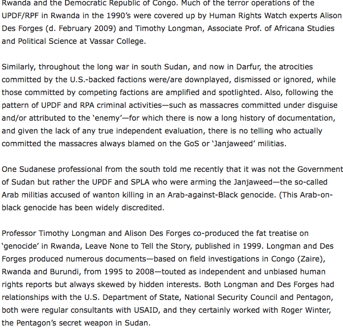 Timlongman's tweet photo. I never know whether I should laugh or cry. In Rwanda, I'm accused of being a genocide denier, while in Congo I'm accused of having invented the genocide in Rwanda to cover up for RPF crimes. 
I should have stuck to Scandinavian studies! https://t.co/6vttO4pQ0u