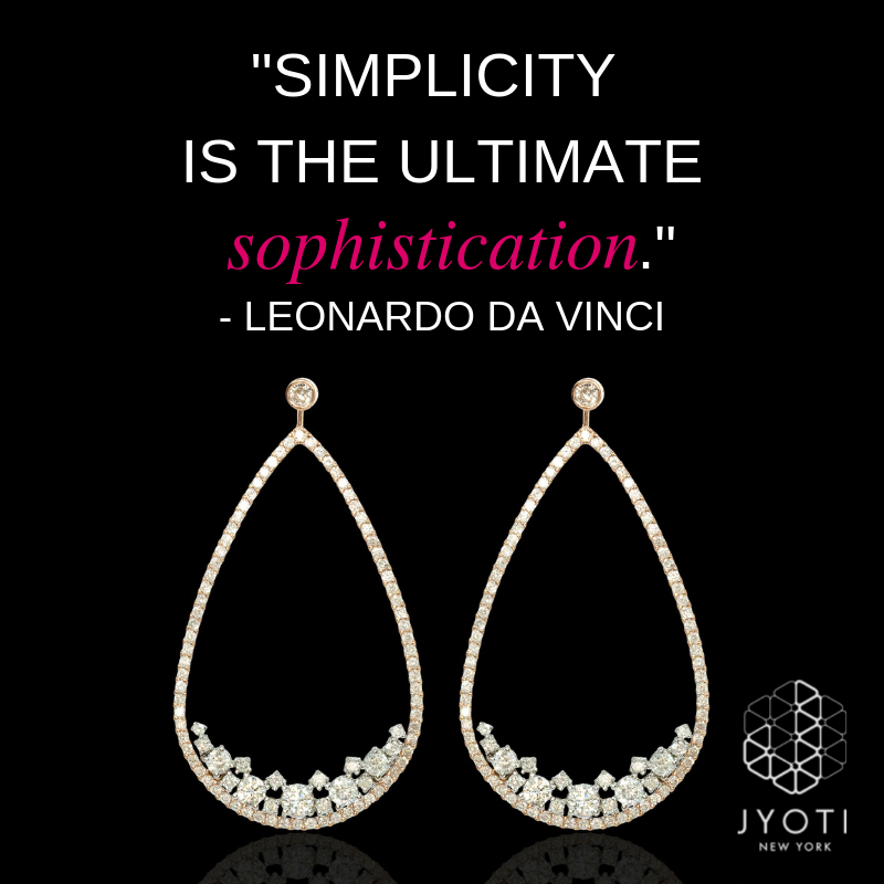 JyotiNewYork's tweet photo. "Simplicity is the ultimate sophistication." – Leonardo da Vinci

We tend to complicate rather then simplify. We assume that sophistication equals brilliance, performance, and intelligence, but this isn't always true. Never fear simplicity; sometimes it's beautiful!

#davinci https://t.co/WgakPPt9ot