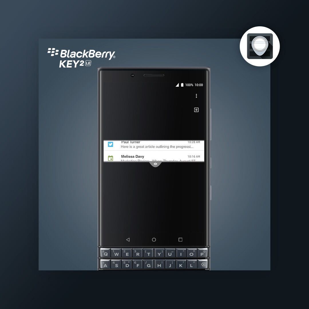 BBMobile's tweet photo. What's on your screen is your business, and no one else's. Keep it that way with Privacy Shade on the #KEY2LE. 

https://t.co/MVFvLX30pR

#PrivacyShade #Android #BlackBerry https://t.co/gIYR8F5FAg