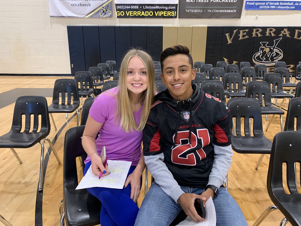 Surprise! 🗣 We have an assembly today during advisory! Here are your SENIOR MC’s for today: <a href="/paloma_marolf/">Paloma Marolf</a> and <a href="/Trent10_8a/">Trent Ochoa</a>! 🎤