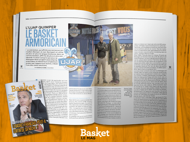 🏀Le basket Armoricain : ou comment, dans un sport américanisé à outrance, l’@UJAPQuimper29 mise sur son identité bretonne pour se distinguer. 

👉Reportage à Quimper ou plutôt à Kemper !!! 
👉À lire dans @basketlemag ▶️bit.ly/2uHN9Zc