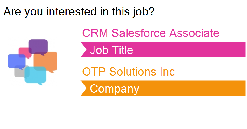 ITSoftwareJobs's tweet photo. Job Opening: CRM Salesforce Associate in Manhattan, NY! #jobs https://t.co/pazmrnDaiE https://t.co/psNZgk1V63 https://t.co/dVkHYVNWCM
