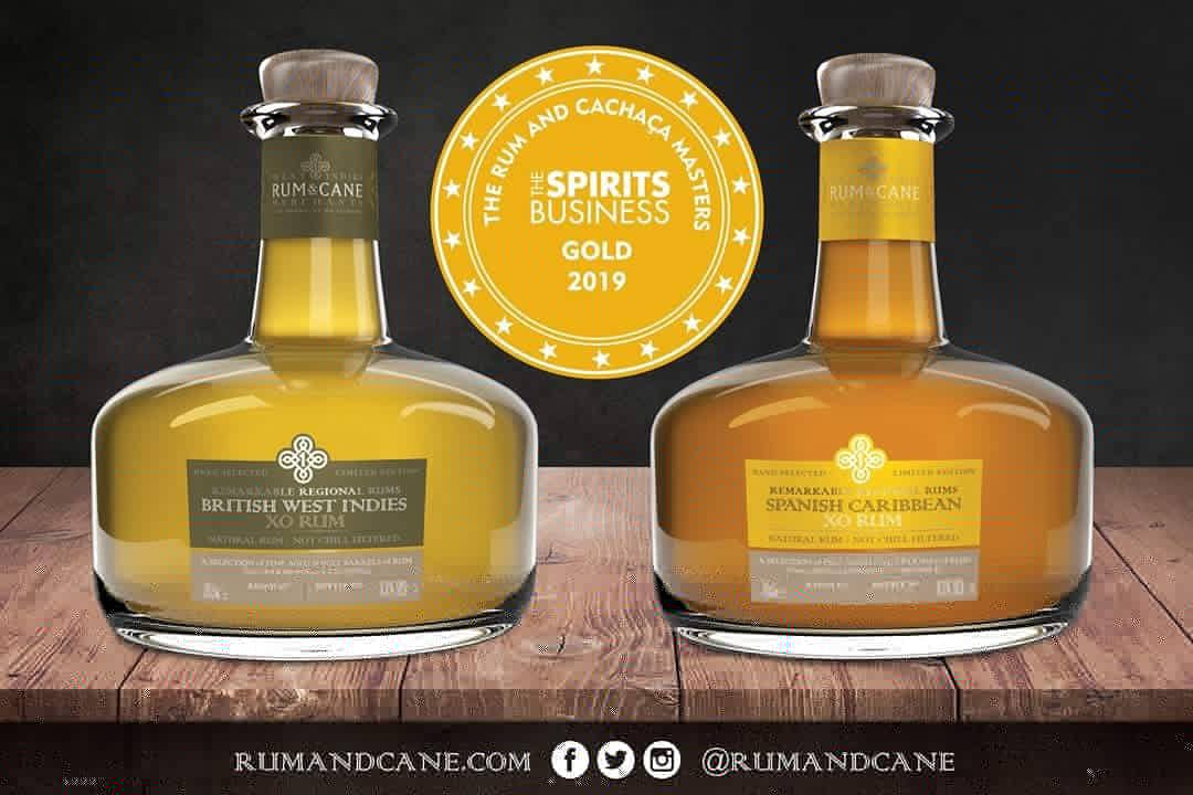 It's GOLD for Spanish Caribbean XO &amp; British West Indies XO at The Rum &amp; Cachaca Masters 2019  Thank you <a href="/spiritsbusiness/">The Spirits Business</a> Taste them at #RhumFest #Paris this weekend🥇🥇🙏 #awards