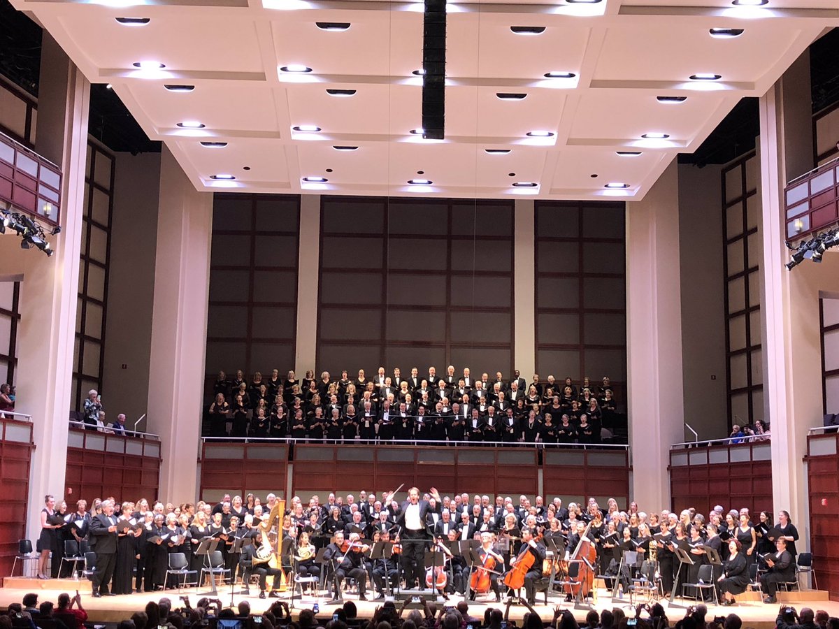 If you missed the 240 voice performance last night <a href="/Meymandi/">Amir Haghighi</a> of @pepperchoplin’s Lenten concert, join us Sun <a href="/ApexUMC/">Apex UMC</a> to hear it sung again.