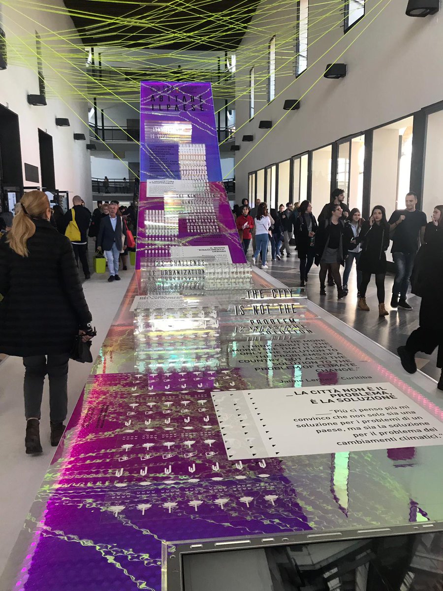 architettiroma's tweet photo. #newsarchitettura
Presentata alla @LaStatale “#AbitareilPaese - #OpenNests”, installazione firmata @MiglioreServett, che sarà epicentro di presenza @cnappc, per la prima volta, alla #DesignWeek2019, con una serie di eventi alla Mostra #InterniHumanSpaces presso l’ateneo milanese. https://t.co/7g58ixRuP7