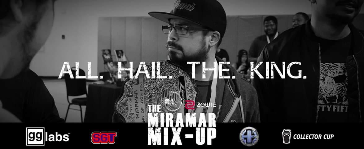 HHGamingSFL's tweet photo. All Hail the King of the South. Congrats to Inca (Aldo De los Santos) on his T7 win of the Miramar Mix-Up 5 and becoming the first to hold the belt. Long may he reign.
#zowie #RL2460 #ItsRightHereInMiramar #OurMiramar https://t.co/h2Y9jB4rJg