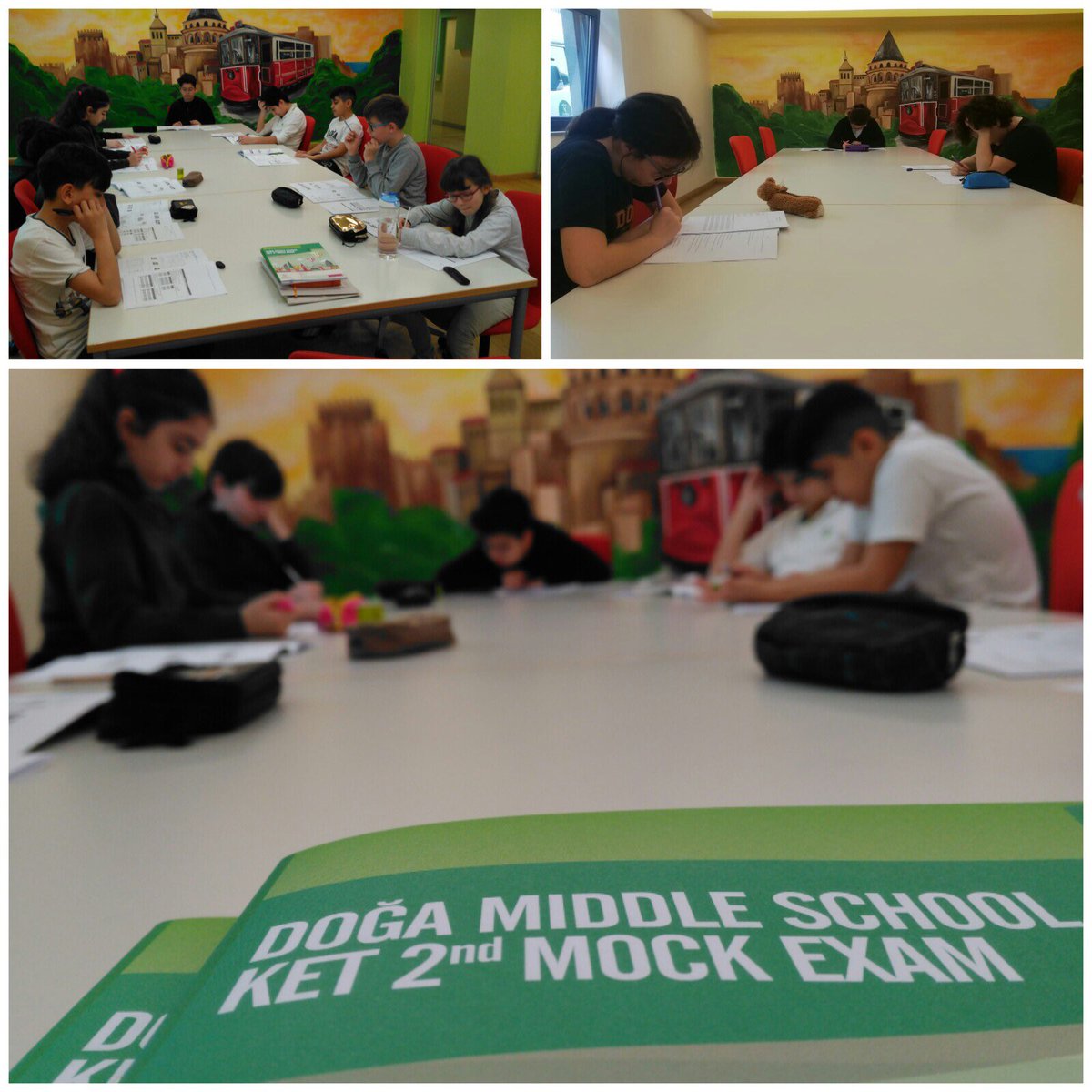 Beyoğlu Doğa olarak Cambridge Mock  Exam'in ikinci etabı da tamamlandı. Mayıs'da gerçekleşecek olan Cambridge sınavında başarı diliyoruz. 👏🏻👏
<a href="/dnzgnbk/">Deniz Günbek Yücebaş</a> <a href="/EYcetepe/">Eda Yücetepe Sübekci</a>