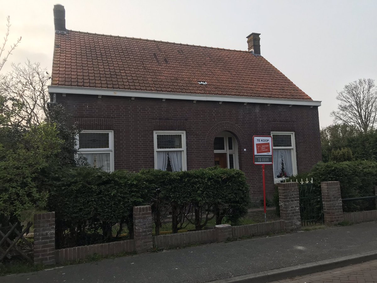 Zo het bord is geplaatst. #Schoolstraat20-Vrouwenpolder