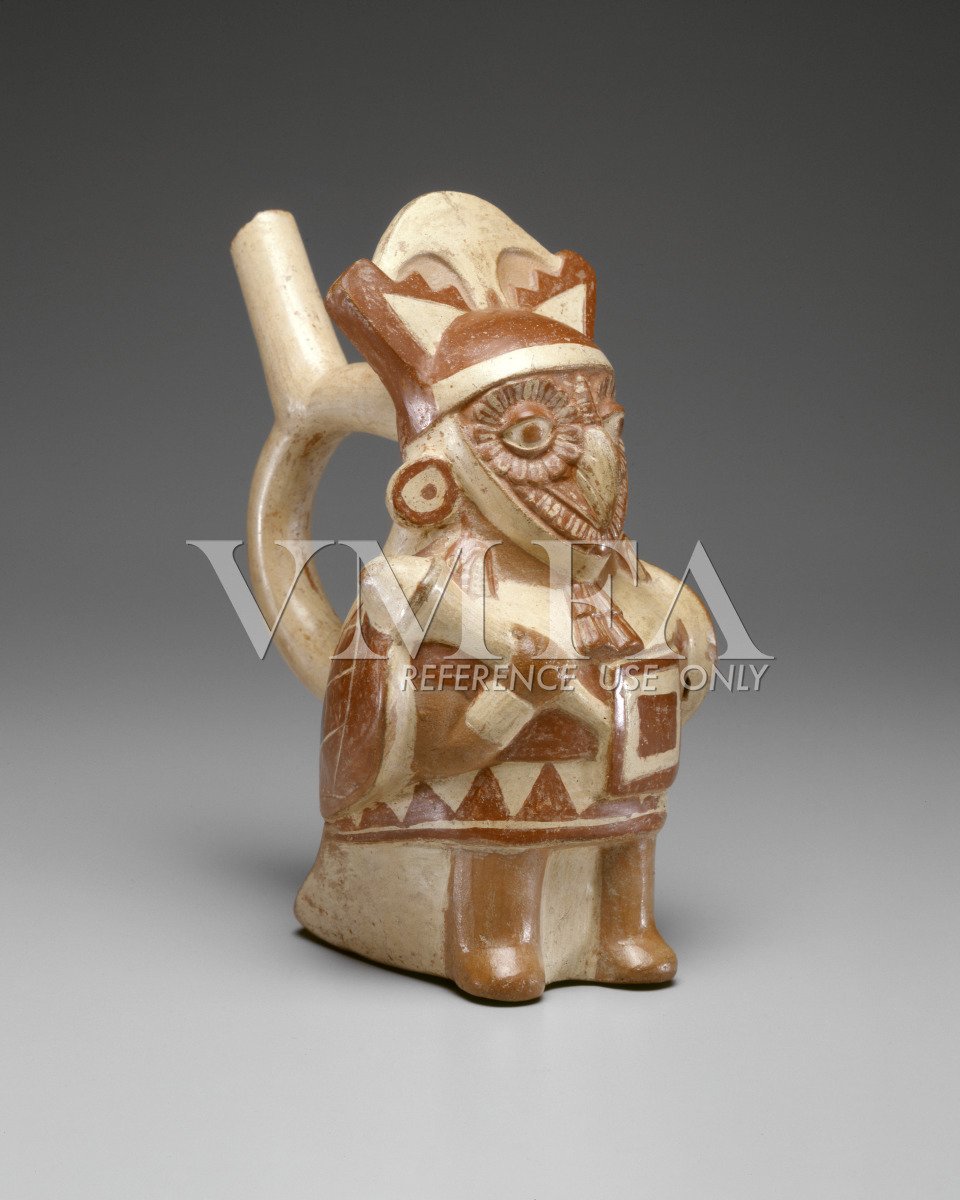 tlatollotl's tweet photo. Vessel in the Form of a Warrior with #Owl Mask

Date:100-800

Culture: #Moche

Geography: North Coast, #Peru, #Andean, South America

https://t.co/47iOv9zB3P

#archaeology #arqueologia #art #arte #history #historia #precolumbian #NativeAmerican https://t.co/tWsj3TpOBE