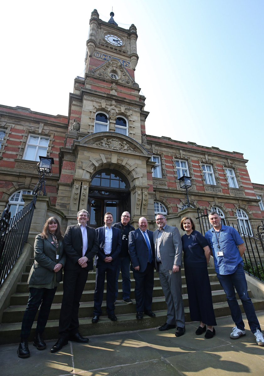 Thanks to <a href="/mayor_anderson/">Mayor Anderson</a> and other <a href="/lpoolcouncil/">Liverpool City Council</a> colleagues for celebrating the 120th Birthday of Ogdens with us So many people employed there over the years now turned into <a href="/WeAreTorus/">Torus</a> affordable homes by <a href="/HMSinfo/">HMS</a> Local homes and local employment what could be better!!