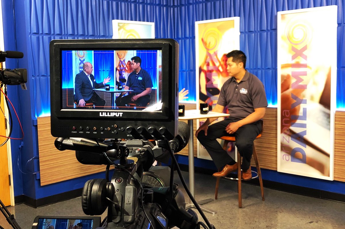 10to1PR's tweet photo. Did you catch Dr. Nguyen of @CORE_Institute talking sports injuries today on @AZTV_7 ’s Daily Mix? #TheCOREInstitute is an expert when it comes to athletic injuries like ACL tears! #10to1PR #sportsmedicine #keeplifeinmotion #aztv https://t.co/L9yTCBDrR1