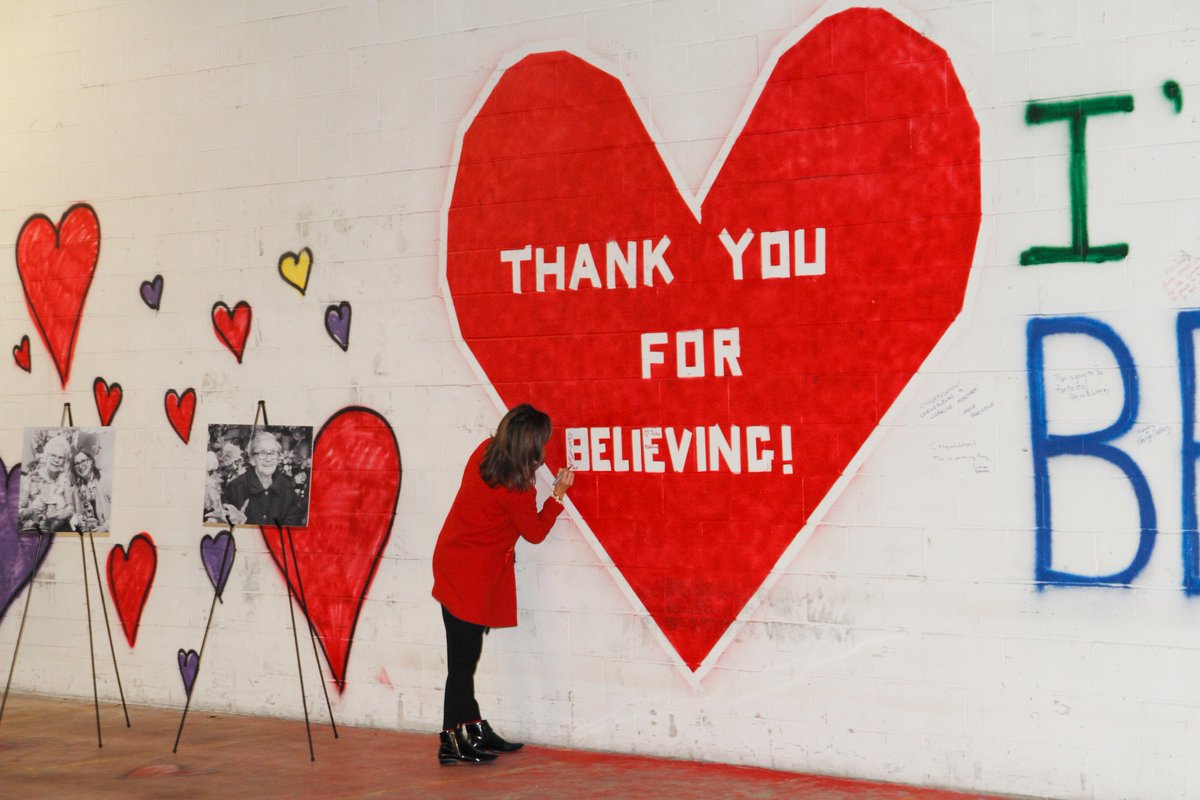 AcclaimHealth's tweet photo. Thank you to @abilitiesaccess for supporting our new dementia care centre and leaving your warm wishes on the walls of our new building! You are helping us provide important services in our community #BuildingBetterDays https://t.co/d1wm3pDhxs