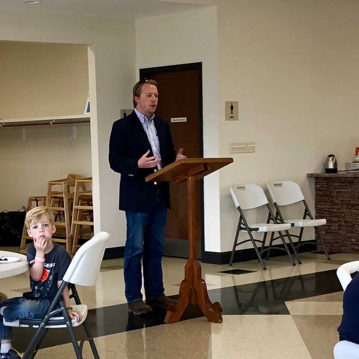 CBoothVA's tweet image. Thank you Botetourt County Republican Committee for hosting the candidate forum at Mill Creek Baptist Church. It was a great to speak with so many people from the community.
@BotetourtGOP @GOP_Botetourt
