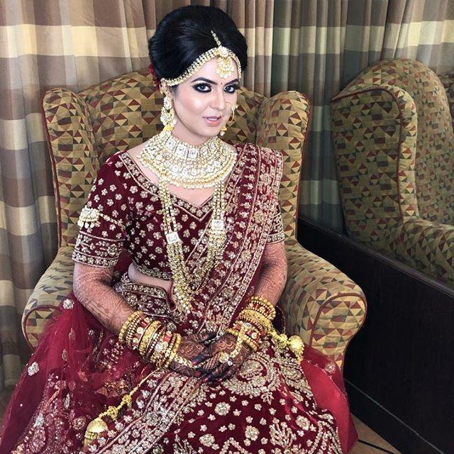 Bridal Elegant Engagement Makeup Look - Shaadiwish