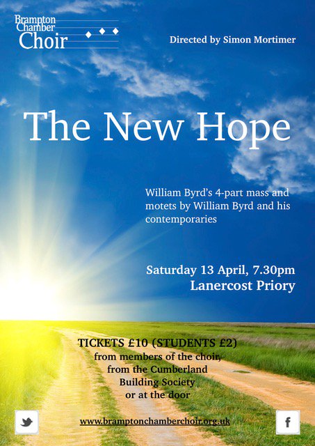 BramptonChCh's tweet photo. Don't forget our Byrd, Tallis et al concert in the perfect acoustic of Lanercost Priory, this Saturday.  Hope to see you there!! https://t.co/rt3tTNf6cI