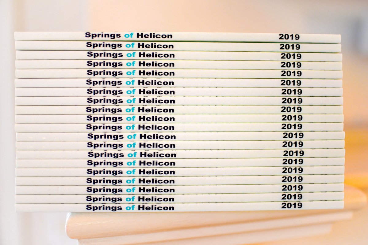 SHelicon's tweet photo. Springs of Helicon 2019 has arrived, and she is a beauty! https://t.co/rL577dklGB
