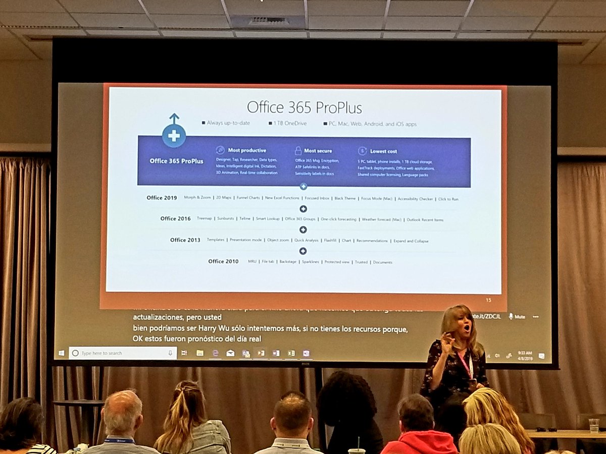CL_Computing's tweet image. Who better to kick off #cce2019 than @SAMTechNow? This morning she's talking #office365 and #employability