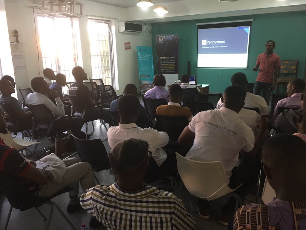 MESTAfrica's tweet photo. 🇬🇭 And now it’s time to meet the startups! Over the next few months, @AgroSourcing, @CompleteFarmer, #FinEazy, @Nvoicia, @Pennysmartapp, and #Damansah will be diving deep into the world of #financialinclusion as they participate in #DataHack4FI! https://t.co/4BOLPX7ovU