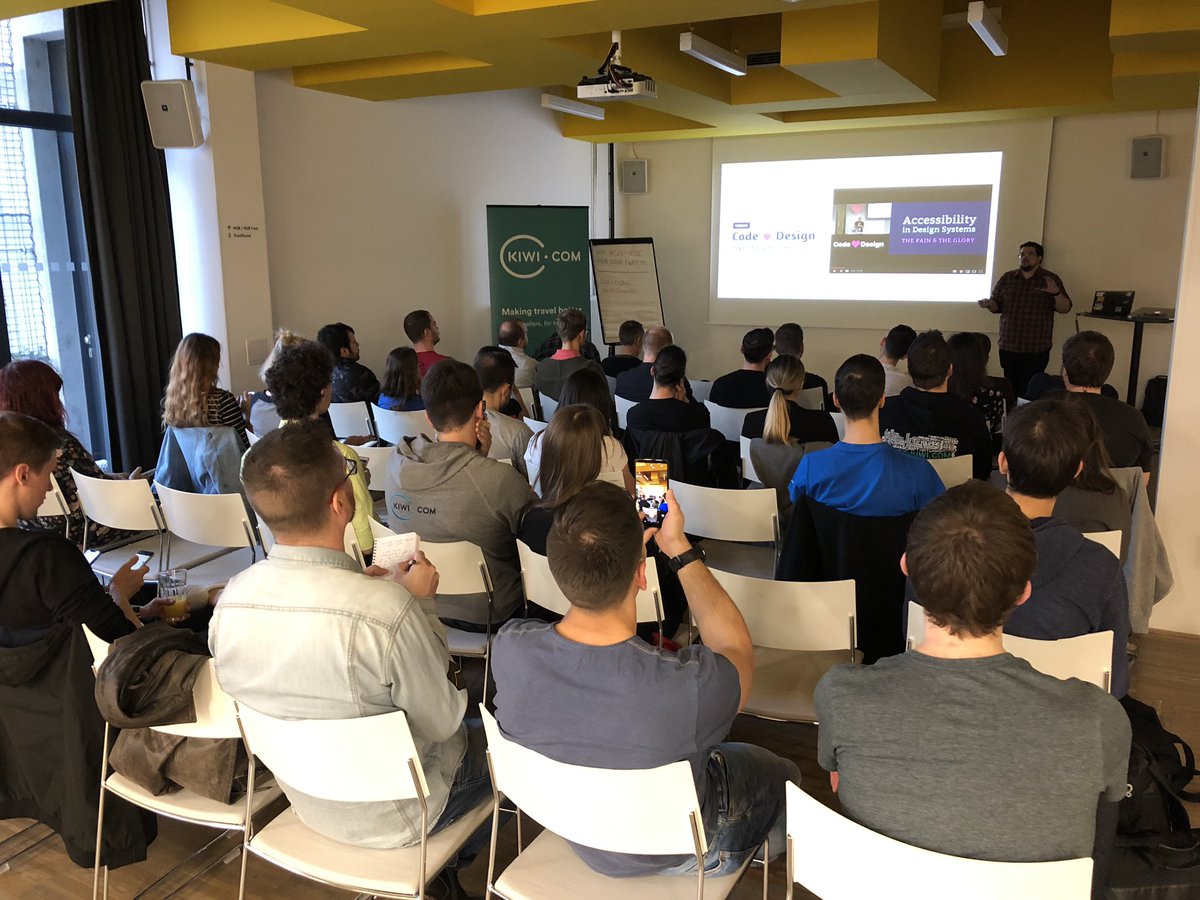 JanBleha's tweet image. #Techweekce has just started with #ITSecurity and #designsystems in @ImpactHubBrno