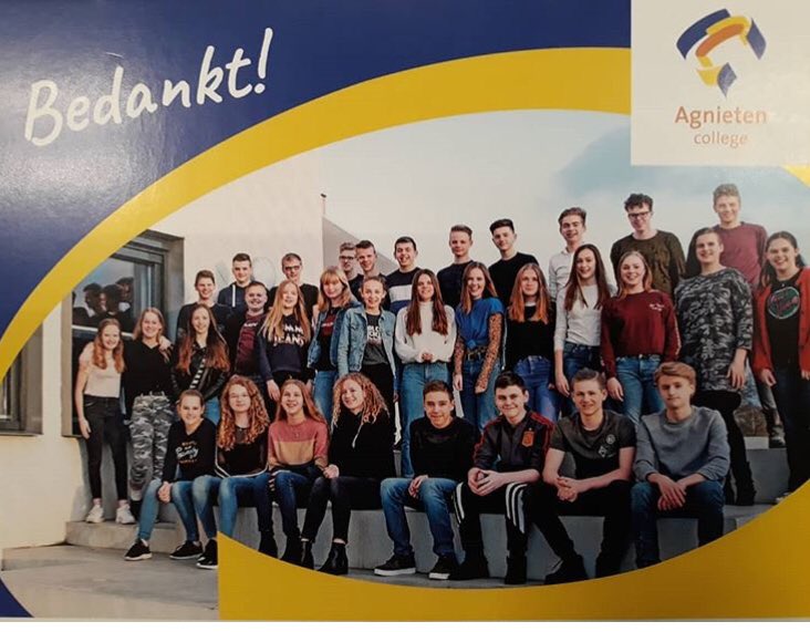Klas 3B bedankt alle stagebedrijven  en instellingen voor hun stageweek!
