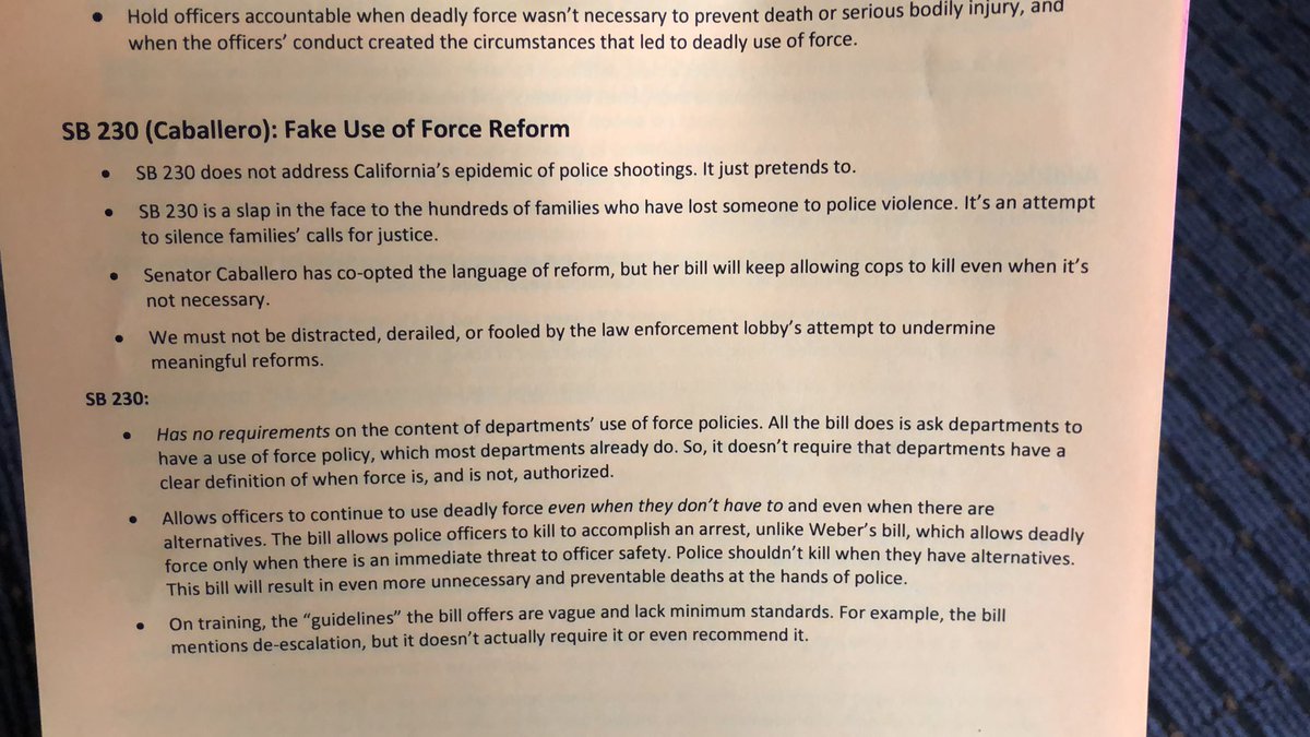 paulrdumont's tweet image. SB230 is FAKE Use of Force “Reform” @Evan_Low #ACLUcon says #NOonSB230 @StonewallDemsLA