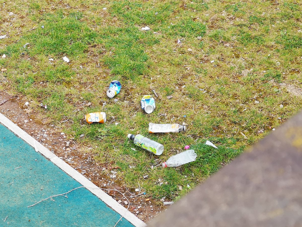 blodtheowl's tweet photo. @sian_regan @hev_jones @GreenCityEvents @cardiffcouncil @KeepSplottTidy @inksplott Another day, another bag of dog poo in our #community planter - plus two massive bags collected on our #litterpick today (just on beresford bridge & end of railway st) and the usual #litter and #flytipping in the Horwood Close playground. #wewantabin #filthycardiff #splott https://t.co/UGFiqvDN34