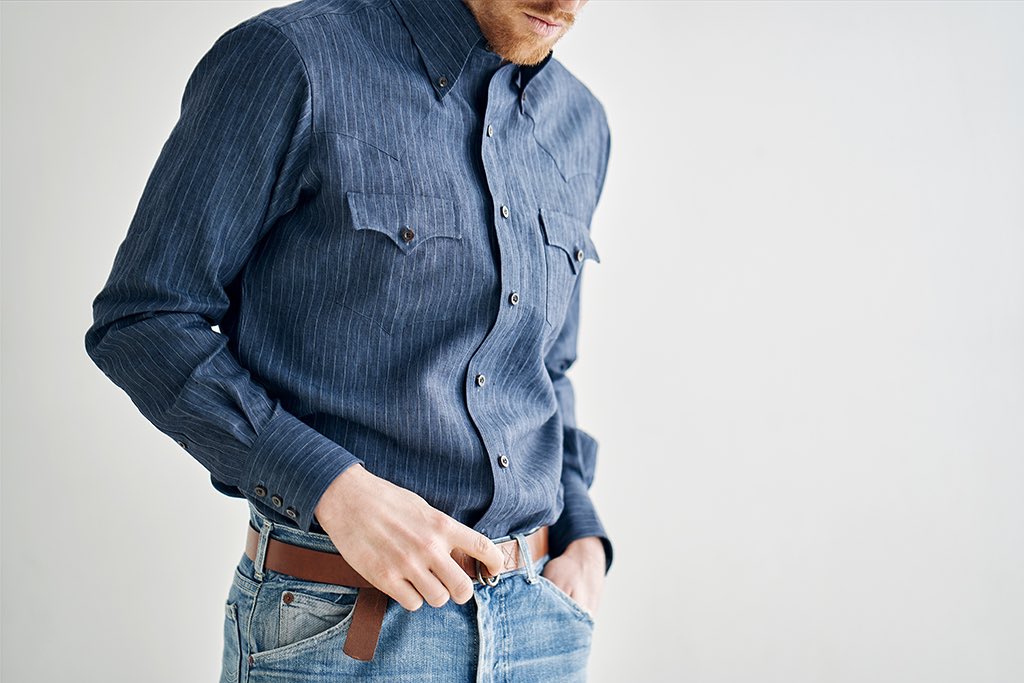 The Houston rodeo lasts three weeks a year, but our @lyle_lovett western shirts are appropriate all year around. Get yours online or in-store.