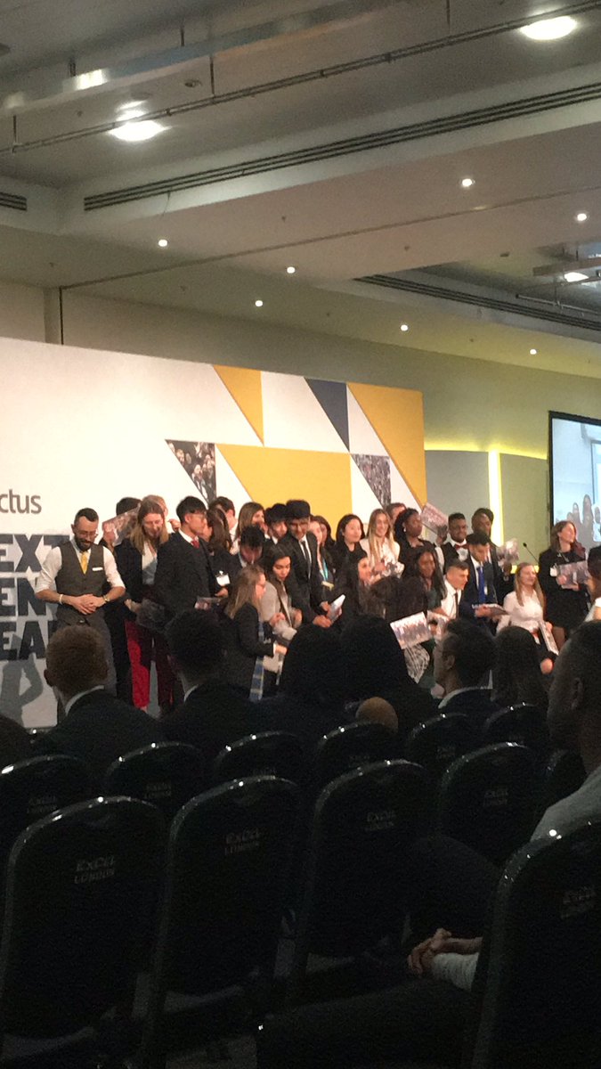 Celebrating the @EnactusUK Enactus Team leaders at #Enactus