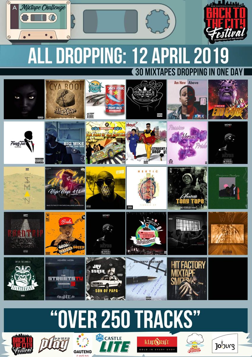phenox_nuz's tweet photo. Straight A Dropout will be part of Back To The City Festival's mixtape challenge.
Fourth cover- on the second row from the top ๐๐ฝ๐
#MixtapeChallenge
#BTTC2019 https://t.co/bC1XXaQXCt