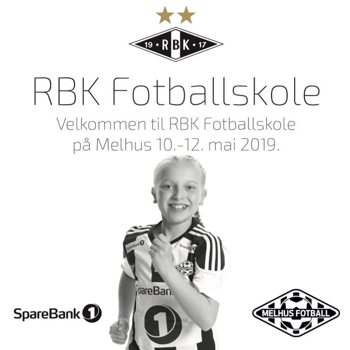 RBK Fotballskole på Melhus arrangeres 10.-12. mai 2019 #rbkfotballskole <a href="/RBKfotball/">Rosenborg Ballklub</a>