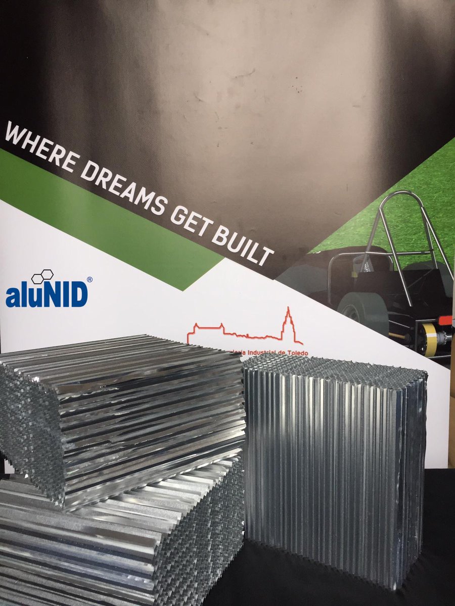 Desde el Toletvm Electric Racing nos alegra anunciar nuestro acuerdo de patrocinio con aluNID la cual nos ha proporciandado estos atenuadores de impacto que supondrán una buena mejora en rendimiento del coche y seguridad del piloto.