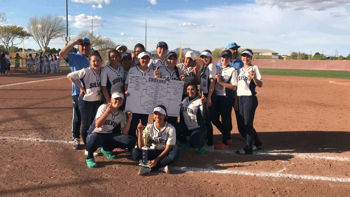 SHS24AD's tweet image. Congrats to our Silver High JV 🥎! They took first in the Mesilla Valley softball Tournament this weekend! #TrustTheProcess #bannerchasin
