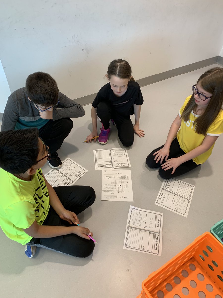 storer_megan's tweet photo. Fun reviewing for the big test! Fourth grade students work together to “escape the classroom” #EmojiEscapeTheClassroom #MakingReadingFun #PSSAPrep https://t.co/SlcTIr98sV