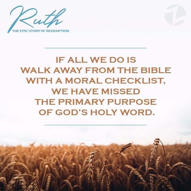 fbczachary's tweet photo. If all we do is walk away from the Bible with a moral checklist, we have missed the primary purpose of God’s holy word. #EpicRedemption https://t.co/B18uZ2aZmT