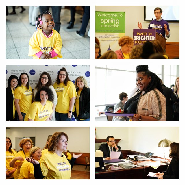 StartEarlyorg's tweet photo. Thank you to all the advocates who joined us for Early Childhood Advocacy Day! 200+ advocates traveled to Springfield to ask their legislators to increase funding for early childhood programs &amp; services. Check out photos &amp; video from the day: https://t.co/nHR69m67Mt #AdvocateECE https://t.co/sCKjwkktul