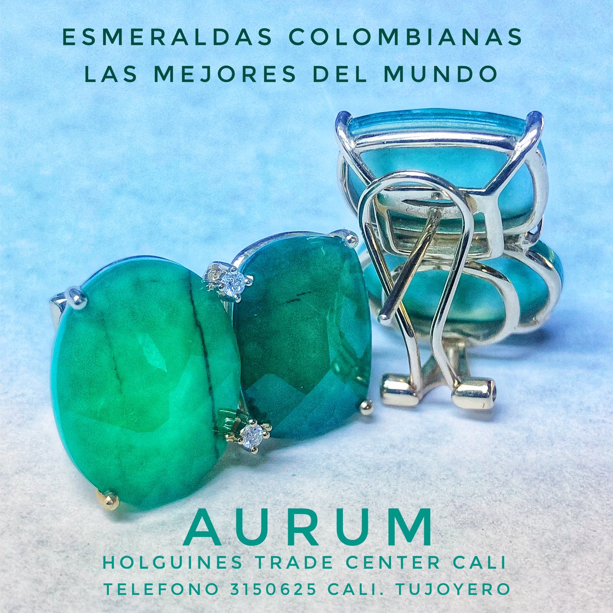 Esmeraldas Colombianas. #tujoyero #joyeria #joyeriaartesanal #joyas #joyaspersonalizadas #joyasdeplata #joyasartesanales #joyasplata #aretes #aretesdemoda #areteslargos #esmeraldascolombianas #esmeraldas #emerald #emeralds #emeraldring #emeraldcutdiamond #jewelry #jewellery #
