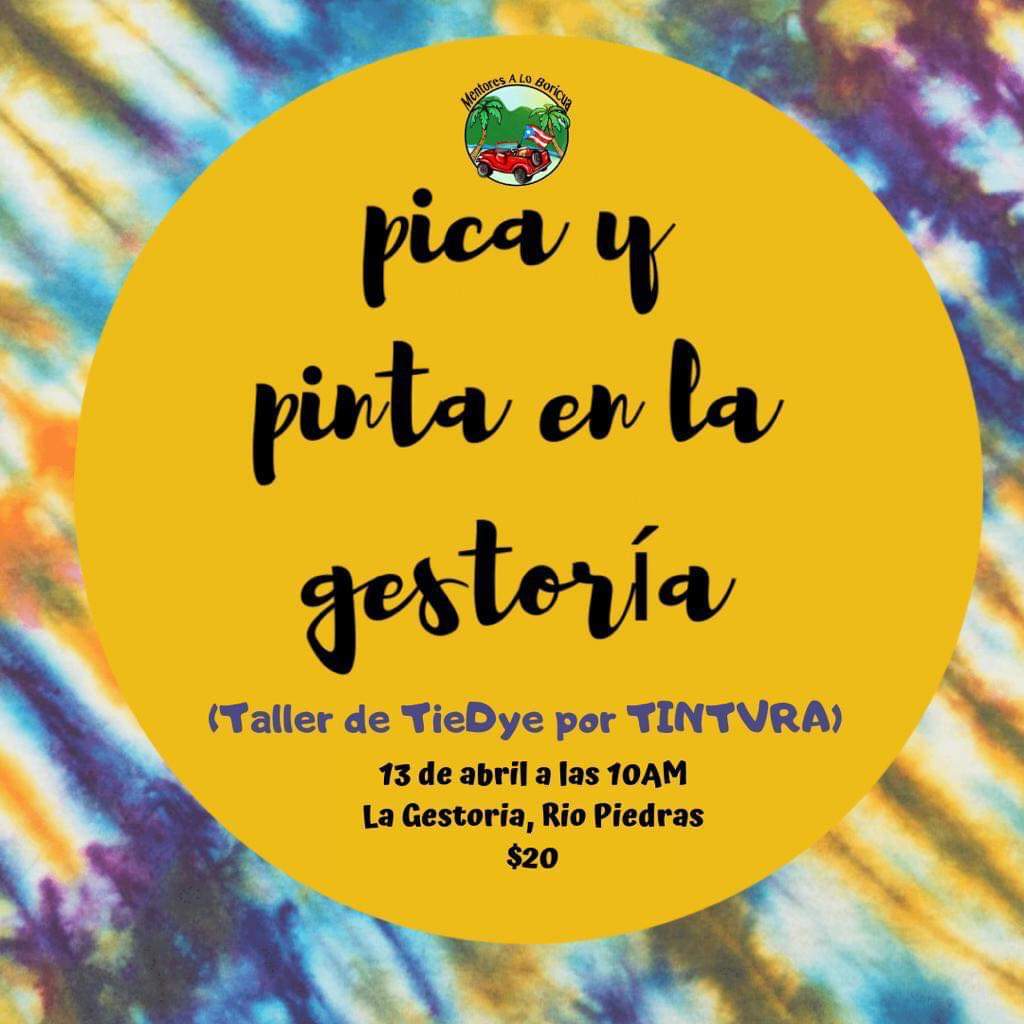 Te esperamos el sábado 13 de abril con tintvra