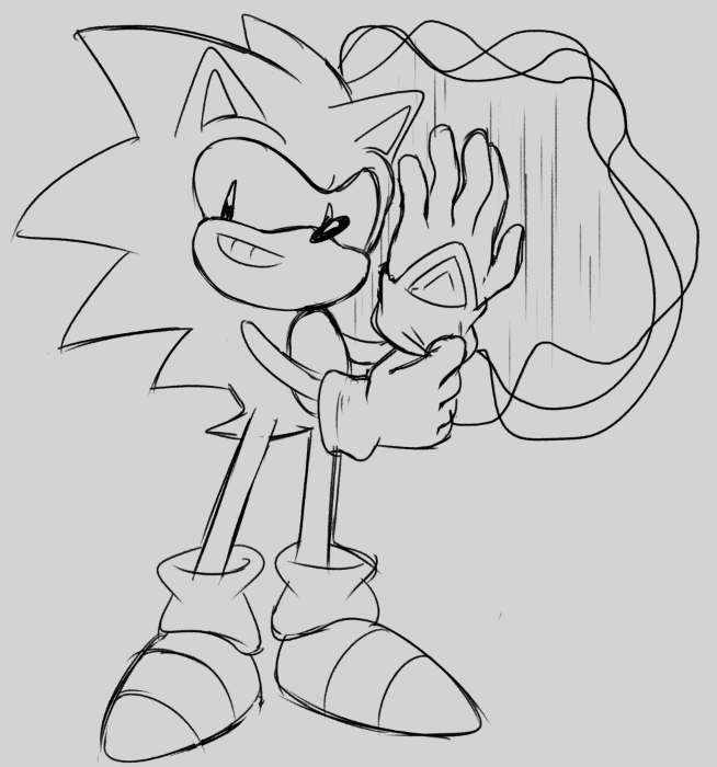 Hey Sonic whatcha got the-- oh no 