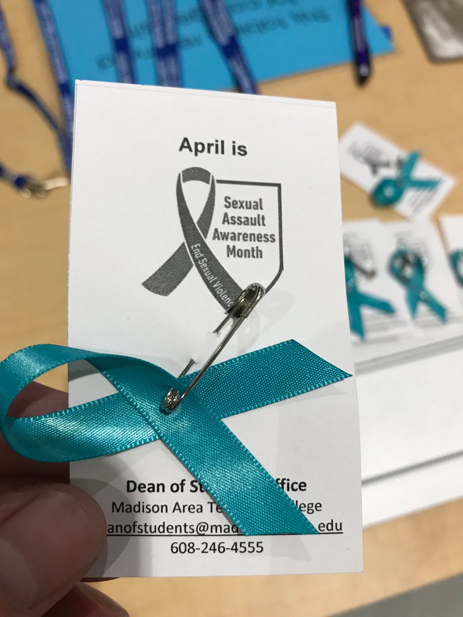 PublicSafetyMC's tweet photo. Stop by and visit Flan and Freddy in the cafeteria to help raise money for the Rape Crises Center. You can even get a cupcake made by our students!  @MadisonCollege https://t.co/3yaJoCQBxj