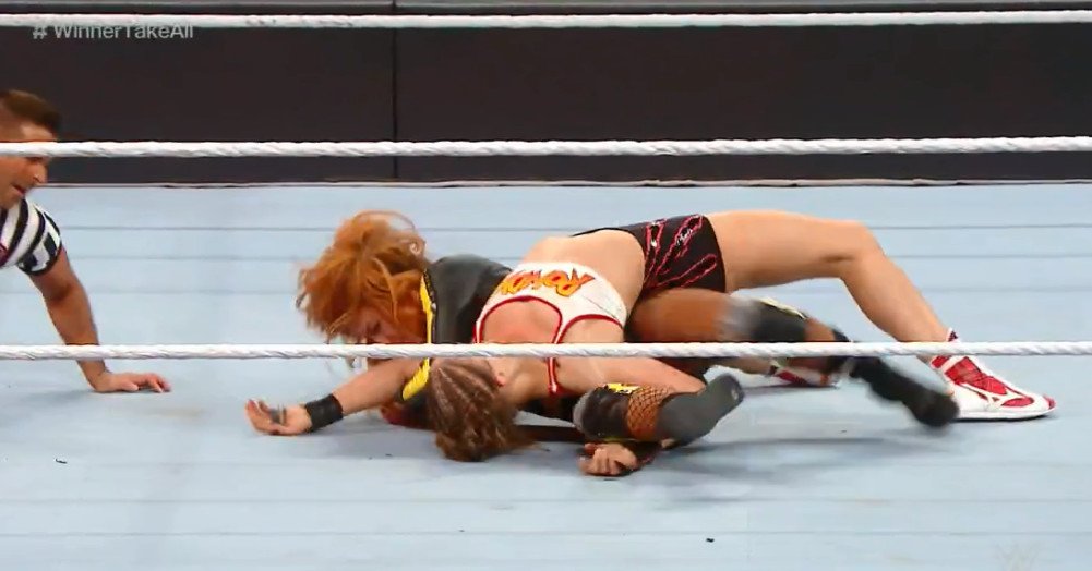 TurntSportsNews's tweet photo. We’ve got conflicting reports on the botched ending of WrestleMania 35’s main event - https://t.co/caxKJOSuhm https://t.co/N7HsewqtTP