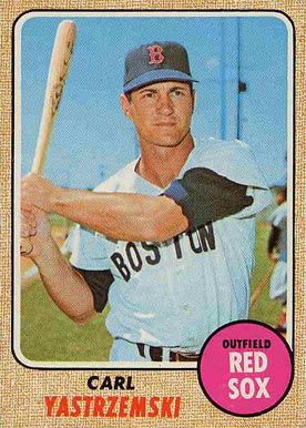 #baseballcards #memorabilia  250 Carl Yastrzemski 1968 Topps