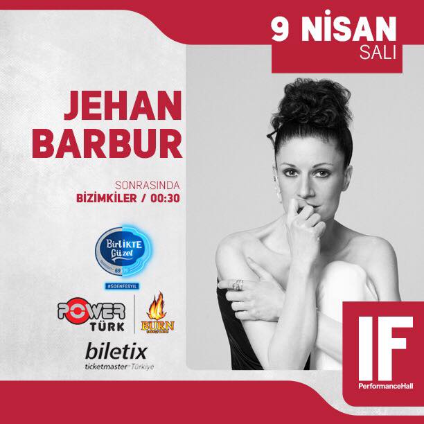 Bu iletiyi RT’leyenler arasından 2 takipçimiz yarın akşamki "Jehan Barbur" Konserine çift kişilik ücretsiz giriş kazanacaklar...