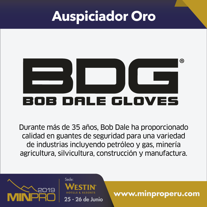 Minproperu's tweet photo. Le damos la bienvenida a @BobDaleGloves como #auspiciador de #MINPRO2019.

Los invitamos a conocer más sobre ellos: https://t.co/8gY8U2TC8e https://t.co/7yGjflxv9m
