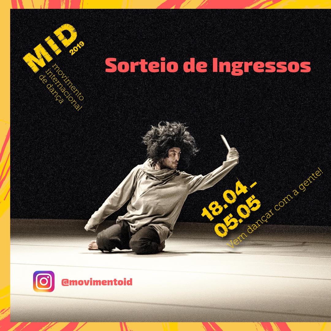 movimentoid's tweet photo. P/começarmos a semana com boas notícias, o #MID sorteará 2  pares de ingressos para a abertura do festival, dia 18/04, com o espetáculo TÍTULO EM SUSPENSÃO, o mais recente solo do coreógrafo e bailarino Eduardo Fukushima. 
🎫 Saiba como concorrer no nosso Instagram: @movimentoid https://t.co/UfgVVd13PN